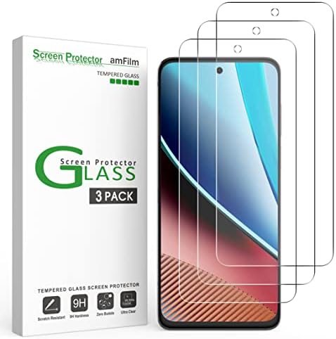 clear tempered glass screen protector for Motorola Moto G Stylus by amFilm